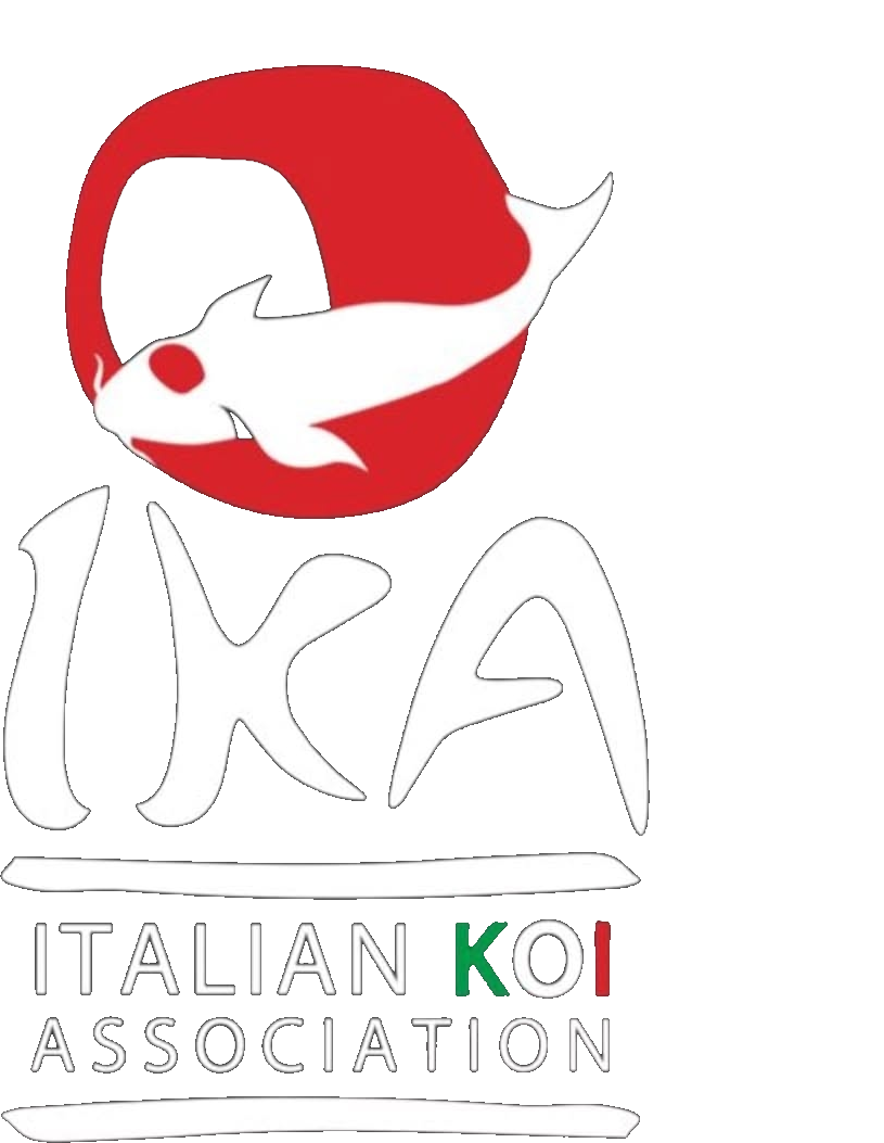 Logo van Italian Koi Association, organisator van deze show